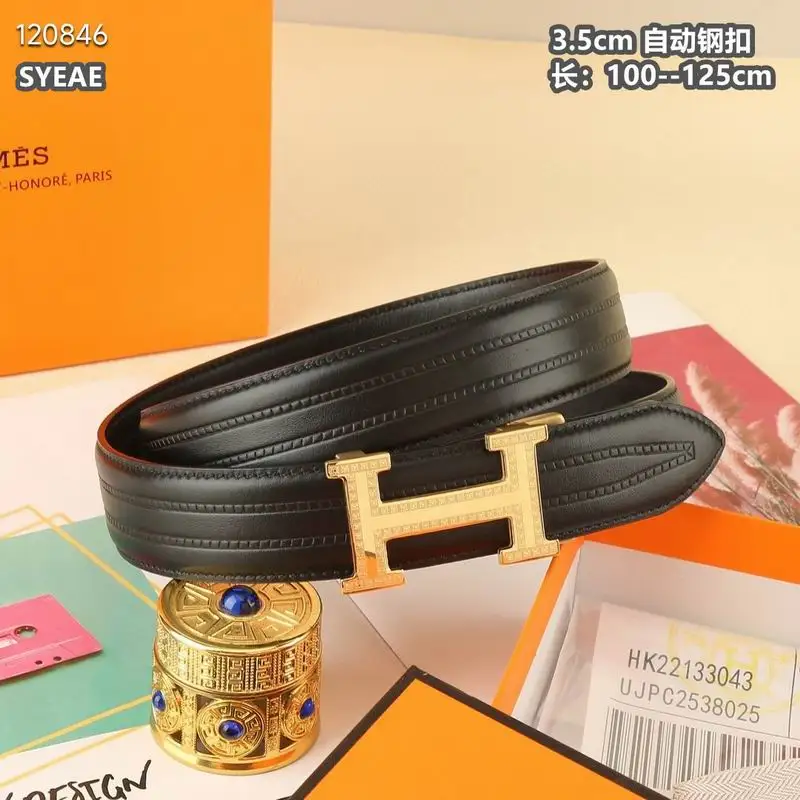 Hermes belt自动带 35mmX95-125cm 8L072007